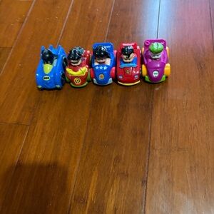 Little people Superhero Racing Cars Set for Kids